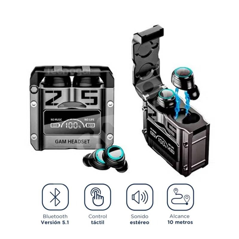 Audifonos Bluetooth M25 Metalicos